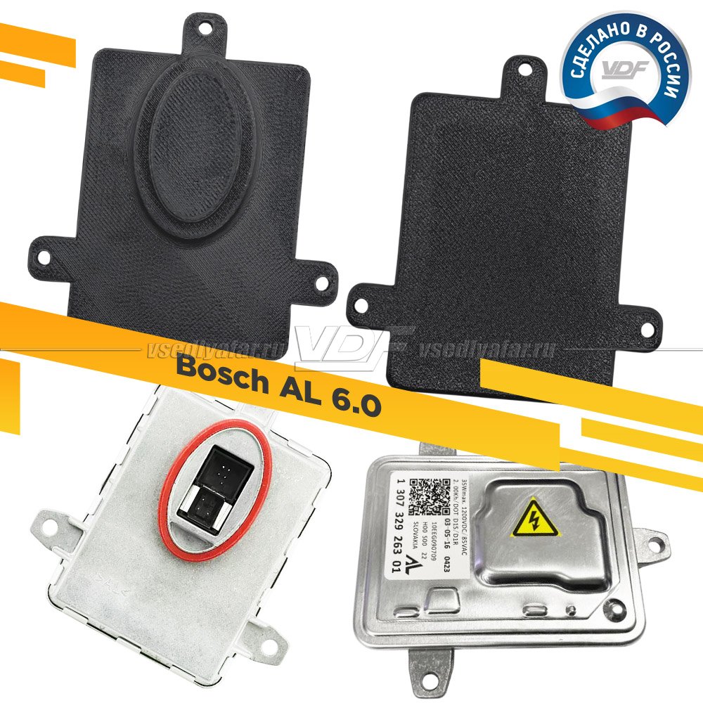 Крышки-заглушки в место штатного блока Bosch AL 6.0