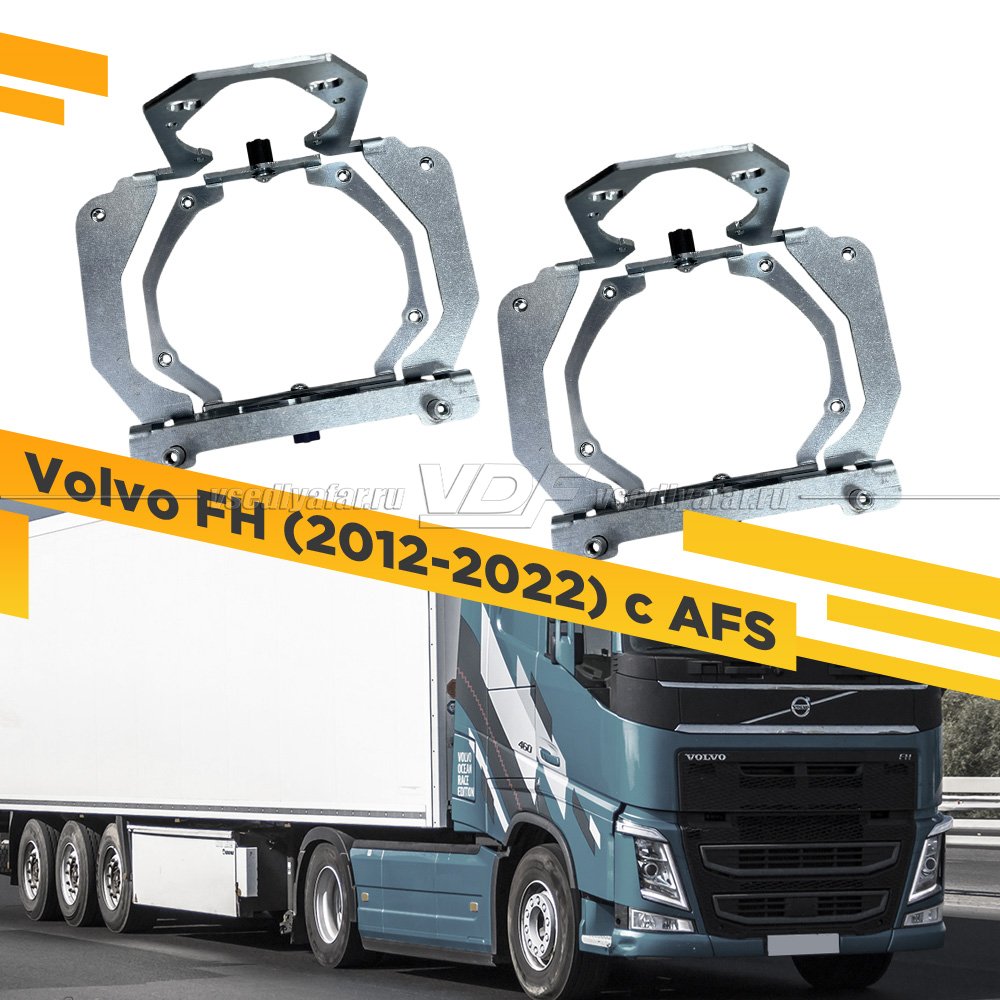 Рамки для замены линз в фарах Volvo FH 2012-2022 с AFS